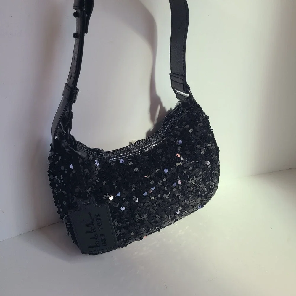 Nicole Miller black sequin